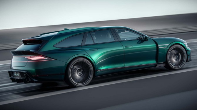 제네시스 G90 윙백 컨셉트 모델 사진=제네시스