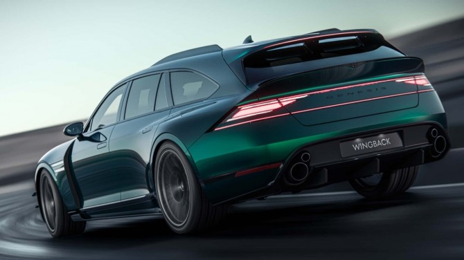 제네시스 G90 윙백 컨셉트 모델 사진=제네시스