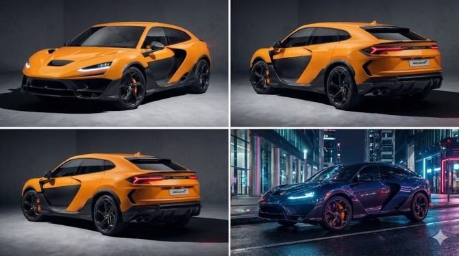 맥라렌 W1을 기반으로 한 맥라렌 SUV 상상도(AI 제작) 사진=제미나이