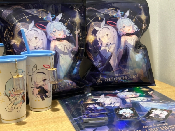 블루 아카이브 디 오케스트라 인 시네마 공식 굿즈. 사진=넥슨
