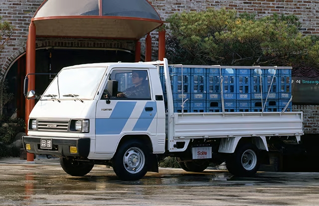 1986년 2세대 포터 사진=현대자동차 