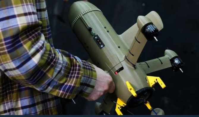 러시아 샤헤드 드론을 잡는 우크라이나의 요격드론 '스팅'. 사진=와일드호넷/더디펜더미디어