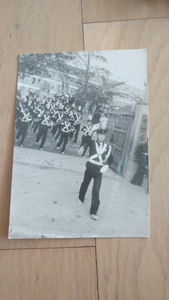 한양공고 1970년대 시절 밴드부 모습