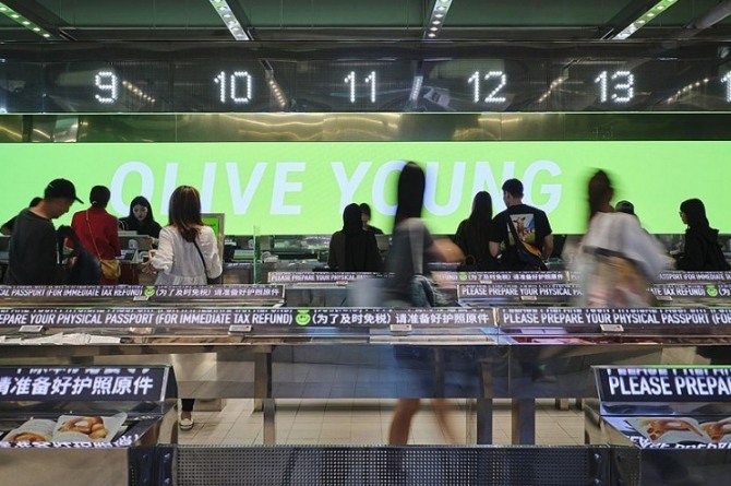 올리브영 글로벌 특화매장 명동타운점. 사진=CJ올리브영