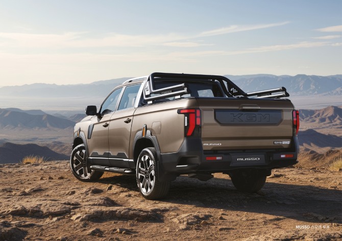 KGM Q300 무쏘 사진=KGM