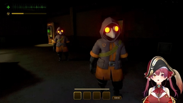 일본 홀로라이브 프로덕션의 버튜버 '호쇼 마린'이 그룹 동료들과 '미메시스'를 플레이하는 모습. 호쇼 마린은 26일 기준 유튜브 구독자 수 428만 명으로 일본 버튜버 중 가장 많은 구독자를 보유하고 있다. 사진=호쇼 마린 공식 유튜브 채널 