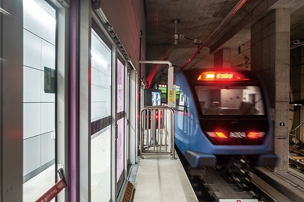  킨텍스역 출발하는 GTX-A. 사진=고양소식