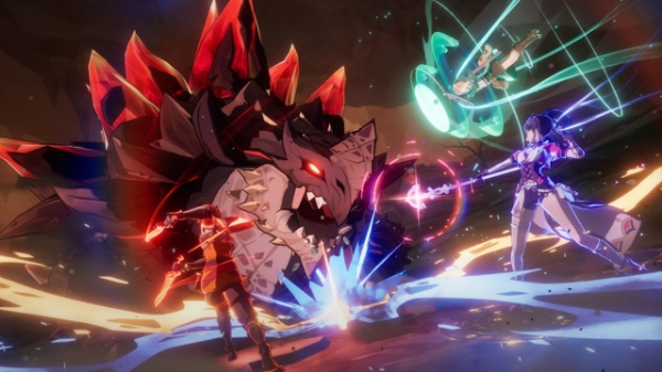 '리밋 제로 브레이커스' 인게임 전투 컷씬 예시 이미지. 사진=빅게임스튜디오