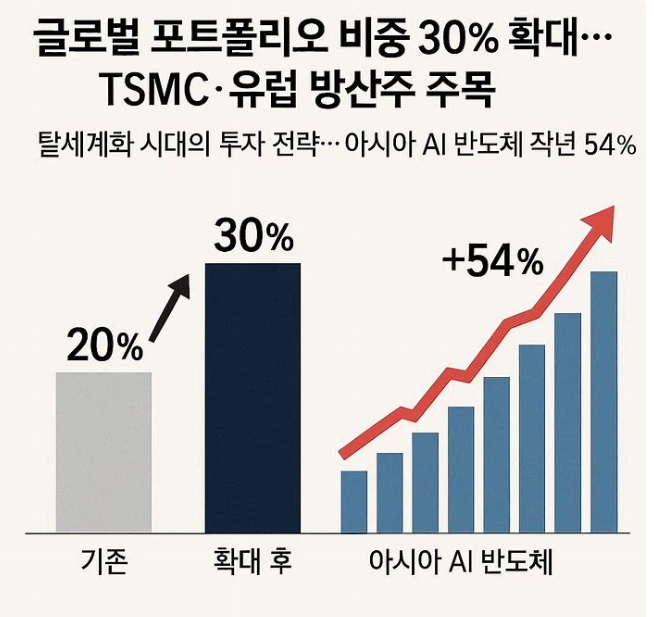 미국 중심 투자에서 벗어나 글로벌 분산투자로 전환해야 한다는 목소리가 커지고 있다. 탈세계화가 가속화되는 가운데 국제 시장이 오히려 새로운 투자 기회를 제공한다는 분석이다. 이미지=빙 이미지 크리에이터