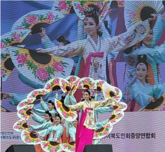 김백봉부채춤, 속초실향민문화축제, 2023