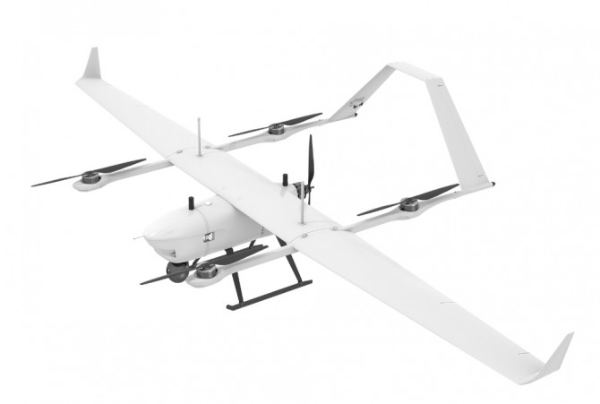드론 개발업체 프리뉴가 개발한 장기체공형 수직이착륙 기체 MILVUS T400. 사진=프리뉴