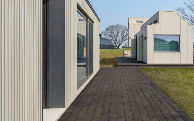 LG 스마트코티지를 상시 체험할 수 있는 공간인 전북 김제시 죽산면에 위치한 죽산모락의 모습.  사진=LG전자