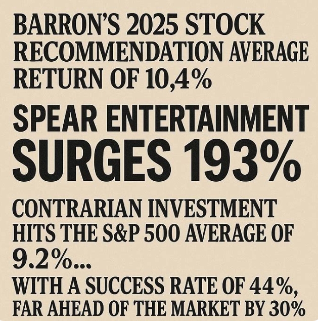 배런스가 지난해 추천한 주식들이 평균 10.4% 수익률을 기록하며 벤치마크 지수 평균 상승률 9.2%를 웃돌았다. 이미지=빙 이미지 크리에이터
