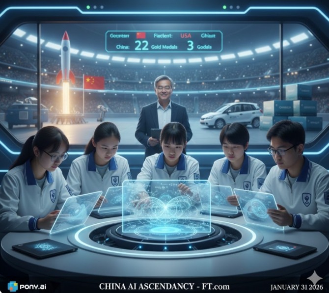 중국이 수십 년간 공들여온 ‘국가 주도 인적 자원 파이프라인’ 전략이 인공지능(AI) 분야에서 폭발적인 성과를 내며 미국 주도의 기술 독주 체제를 흔들고 있다. 이미지=제미나이3