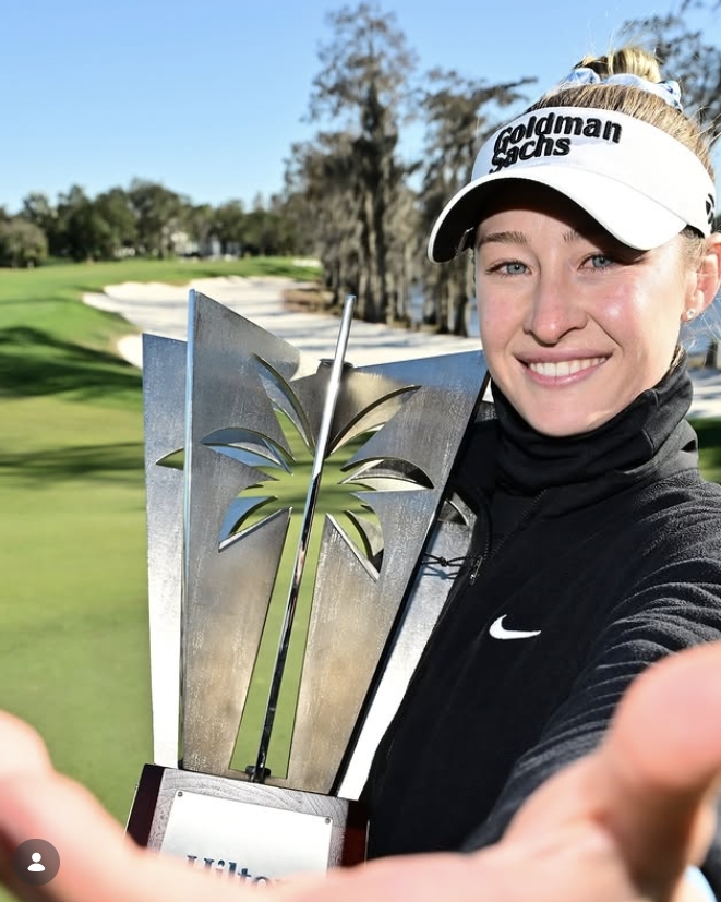 개막전 힐튼 그랜드 베케이션스 우승자 넬리 코다. 사진=LPGA