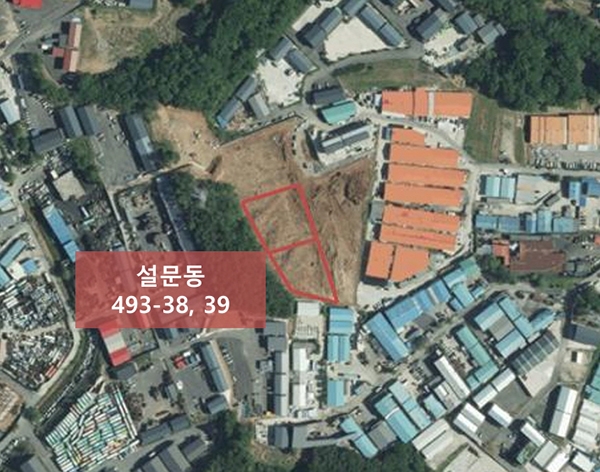 설문동 수소 연료전지 발전소 조성사업 대상지. 사진=고양시