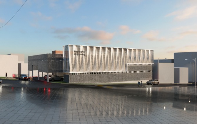 '계양산 전통시장제2공영주차장' 조감도.   자료=계양구