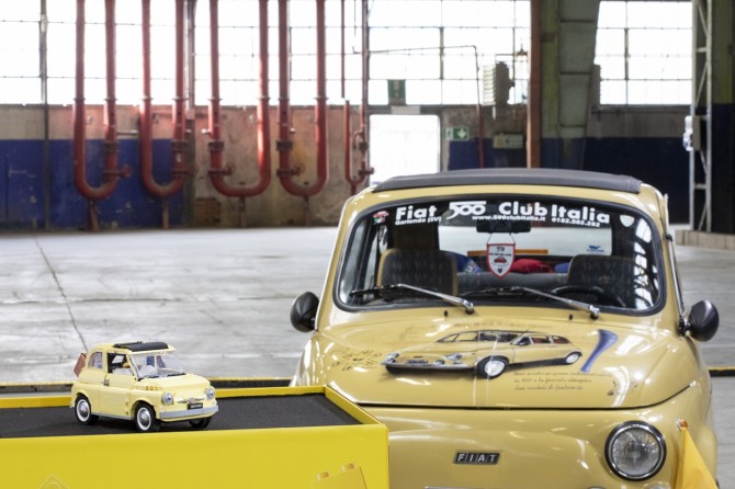 피아트 500 레고 협업 샘플 사진=피아트 