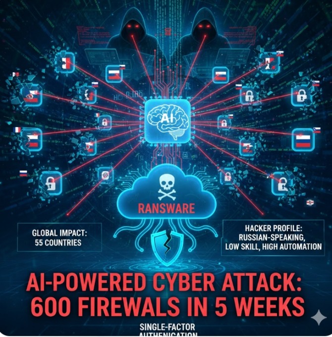 인공지능(AI)이 해커들의 ‘지능형 무기’로 돌변하면서 전 세계 사이버 보안망에 전례 없는 하방 압력이 가해지고 있다. 이미지=제미나이3