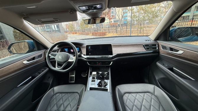 폭스바겐 아틀라스 인테리어 사진=육동윤 글로벌이코노믹 기자