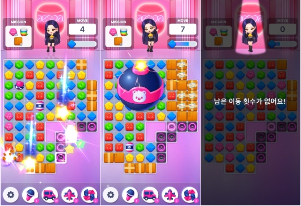 슴미니즈 인게임 플레이 예시 화면. 사진=카카오게임즈