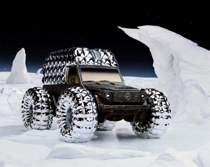 몽클레르와 협업해 제작한 G-클래스 x 몽클레르 컨셉트 모델 사진=메르세데스-벤츠