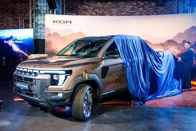 KGM이 올해 글로벌 첫 행사로 유럽 판매 법인이 있는 독일에서 대규모 딜러콘퍼런스를 갖고 수출 시장 공략에 나섰다. 사진=KGM