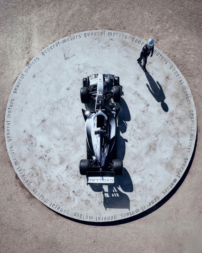 캐딜락 F1 머신 사진=캐딜락