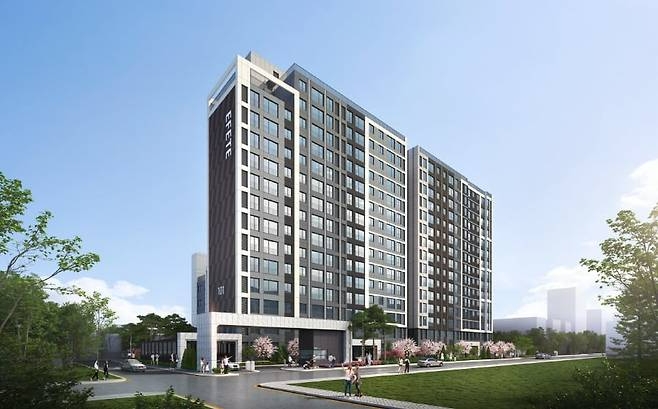 HL디앤아이한라는 6일 부천역 에피트 어바닉의 견본주택을 열고 분양을 시작했다. 사진은 부천역 에피트 어바닉 투시도. 사진=HL디앤아이한라