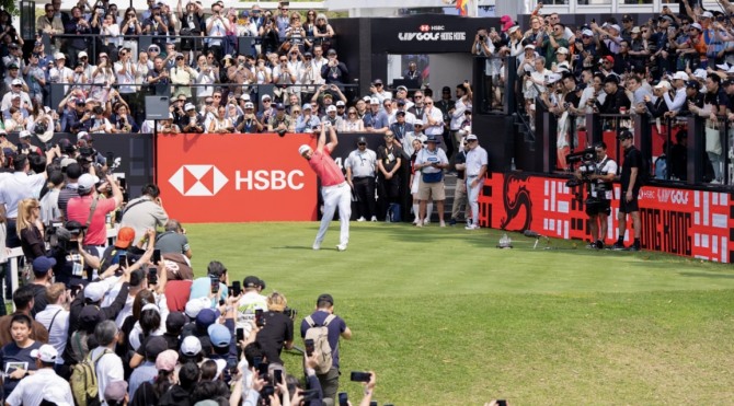 HSBC LIV골프 홍콩 3라운드. 사진=LIV골프