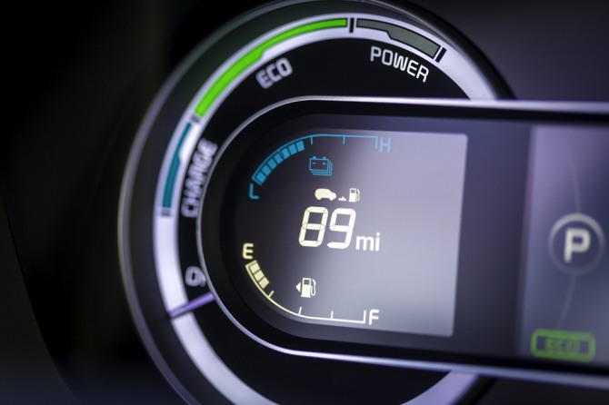 기아 1세대 니로 계기판 사진=기아