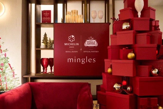 2025 미쉐린 가이드와 협업한 스텔라 아르투아 ‘퍼펙트 테이블’ 다이닝 행사 현장  사진=오비맥주