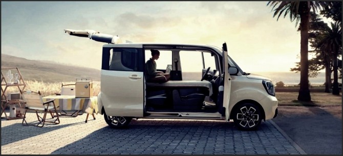 기아 레이 캠핑카 활용 사례 사진=기아