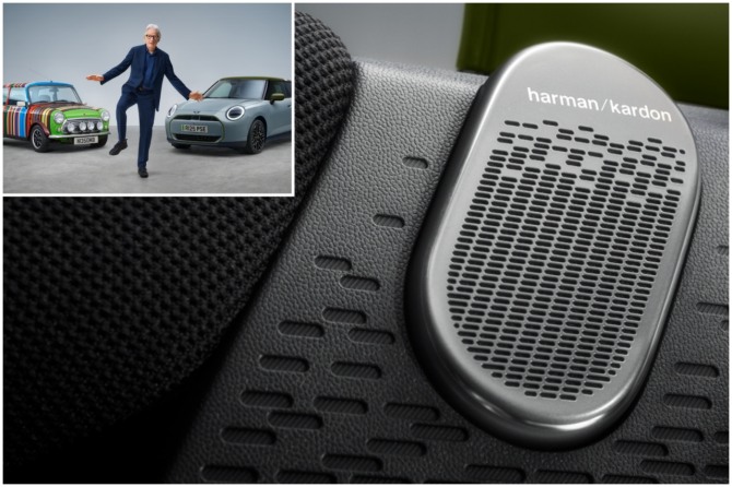 폴 스미스 에디션 미니 쿠퍼 S, 인테리어 하만카돈 차량용 오디오 시스템 사진=MINI코리아