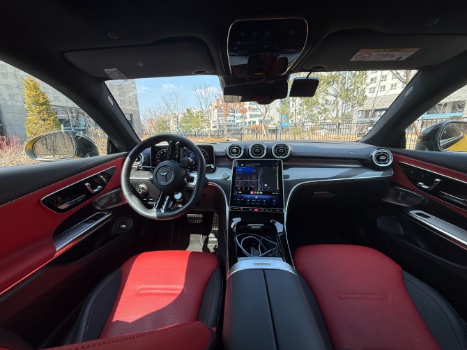 메르세데스-벤츠 CLE 인테리어 사진=육동윤 기자