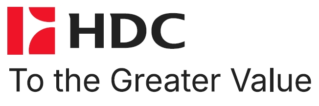 HDC그룹의 새로운 CI와 슬로건. 사진=HDC그룹