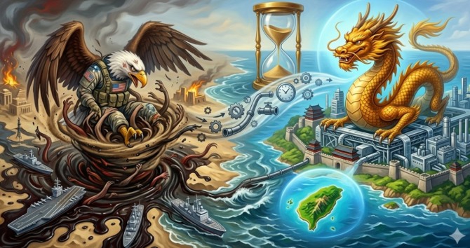 워싱턴이 이란에 대한 압박 수위를 끌어올리는 동안 베이징의 대응은 틀에 박힌 외교 언사의 반복에 그치고 있다. 미국의 행동을 비판하고, 주권 존중을 촉구하고, 외교적 해결을 주문하는 공식 멘트가 전부다.  이미지=제미나이3