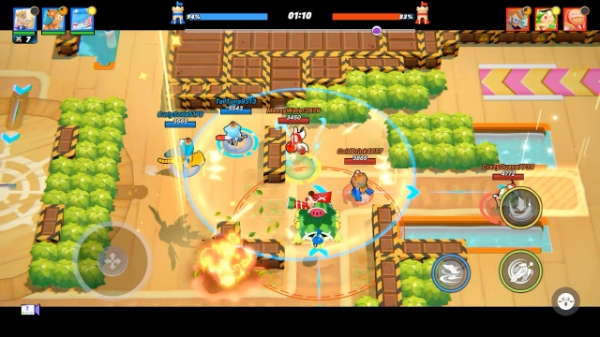 쿠키런: 오븐스매시 인게임 전투 화면. 사진=데브시스터즈