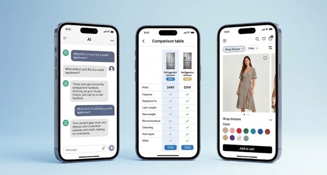 소비자들은 AI와 대화하며 무엇을 살지 결정하는 데는 익숙해지고 있지만, 금융 정보 입력과 최종 구매 확정 단계에서는 검증된 브랜드의 공식 플랫폼을 여전히 더 신뢰한다. 이미지=제미나이3
