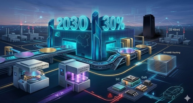 중국 상하이에서 막을 올린 ‘세미콘 차이나(SEMICON China) 2026’은 인공지능(AI) 인프라 확산이 불러온 새로운 산업 확장 주기 속에서 중국 반도체 공급망이 어디까지 와 있는지를 보여주는 가늠자가 됐다. 이미지=제미나이3