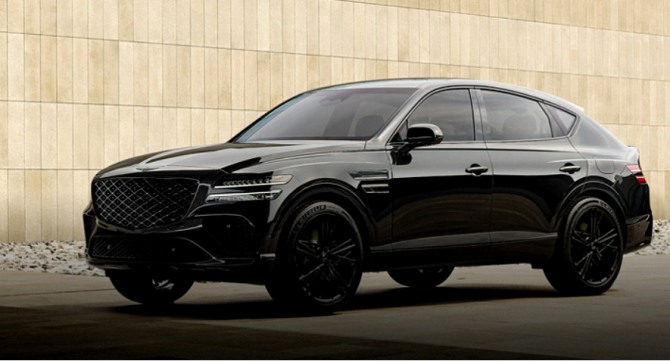 제네시스 GV80 쿠페 블랙 사진=제네시스