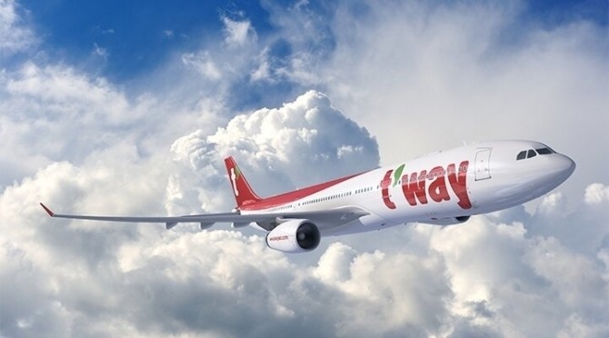 A330-200 사진=티웨이항공