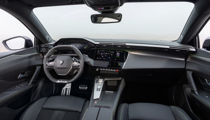 푸조 308 스마트 하이브리드 GT 인테리어 사진=푸조