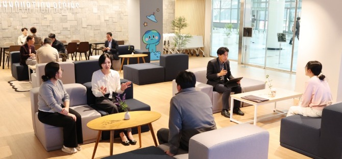 경기도 창업혁신공간 내부 전경. 사진=경과원