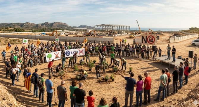 스페인 카탈루냐주 몬트로이그 델 캄(Mont-roig del Camp)에 추진 중인 롯데 화학공장 건설 사업이 현지 주민들의 강력한 집단 반발과 시의회의 행정 지연 논란이 맞물리며 차질이 우려되고 있다. 이미지=제미나이3