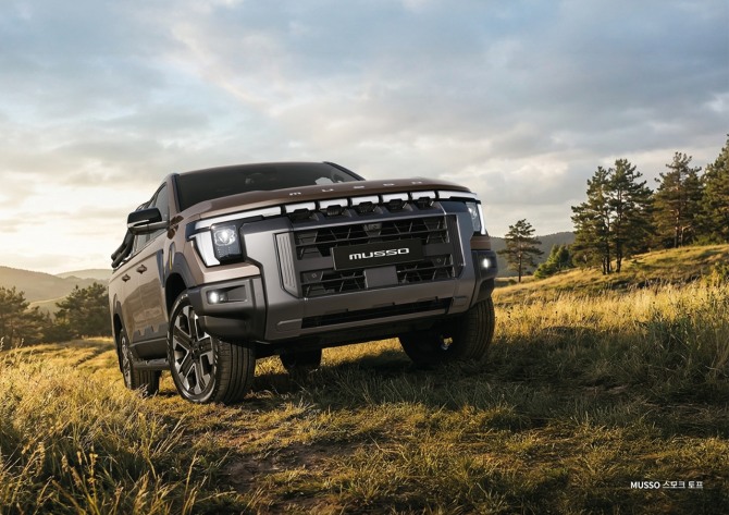 KGM 무쏘. 사진=KGM