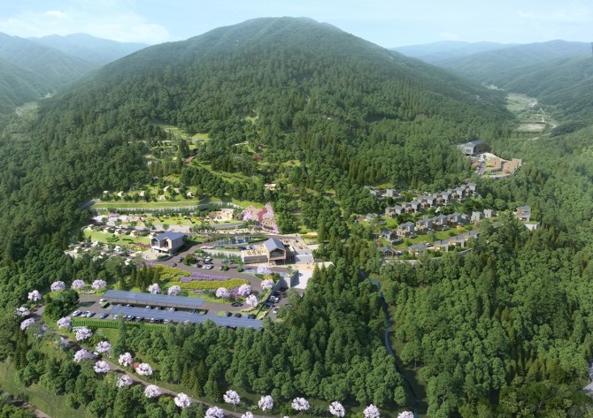 광주형 2026년~2035년 산림 복지 종합계획 조감도. 사진=광주시