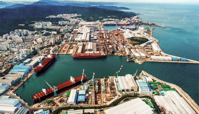 울산 동구 현대중공업 전경. 사진=현대중공업