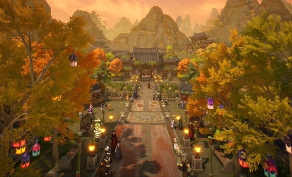 '몬길' 내의 지역 '수라' 콘셉트 아트. 사진=넷마블