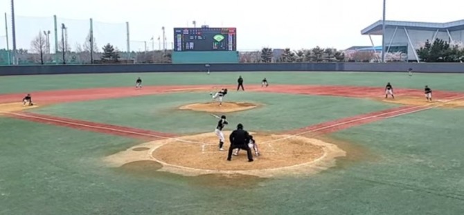 제55회 전국소년체육대회 인천대표 선발전 야구대회(15세 이하) 결승전. 사진=동인천중학